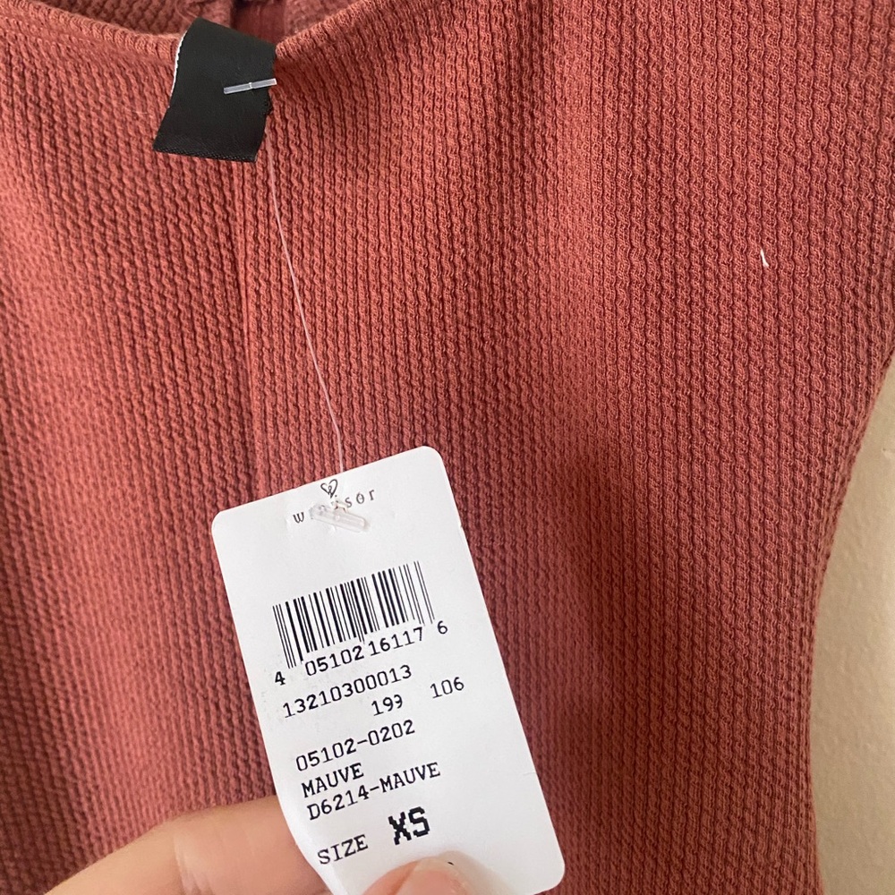 Windsor Store Knit Mauve Pink Dress - Picture 7 of 9